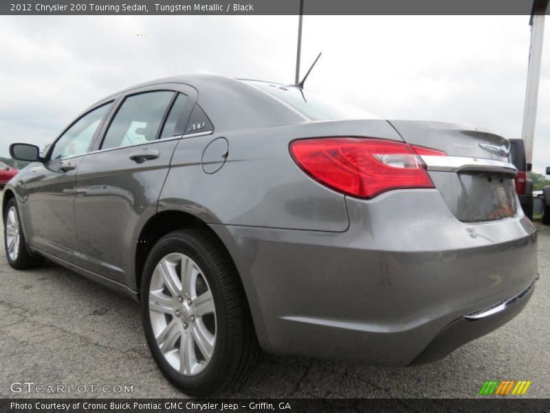 Tungsten Metallic / Black 2012 Chrysler 200 Touring Sedan