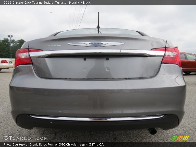 Tungsten Metallic / Black 2012 Chrysler 200 Touring Sedan