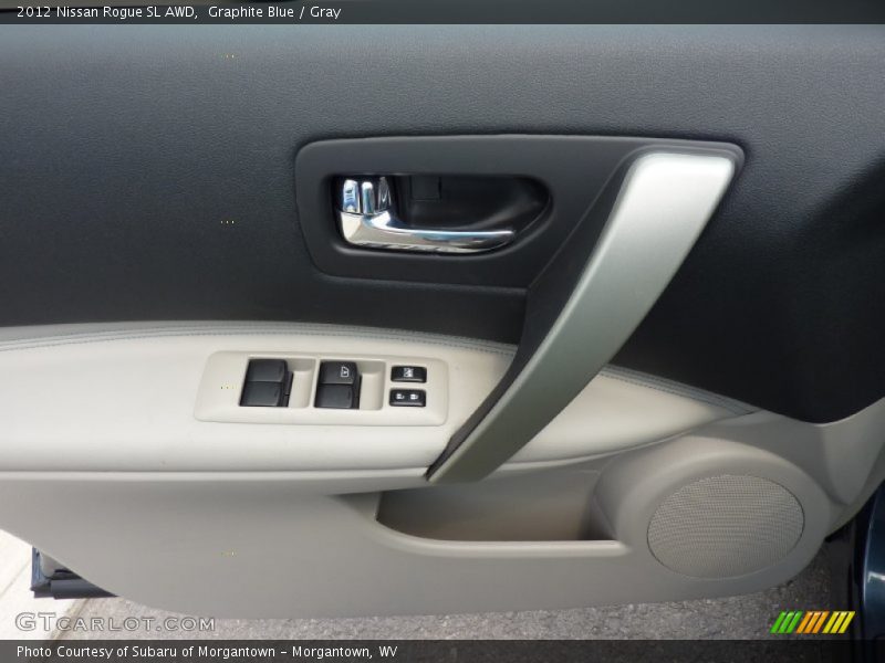Graphite Blue / Gray 2012 Nissan Rogue SL AWD