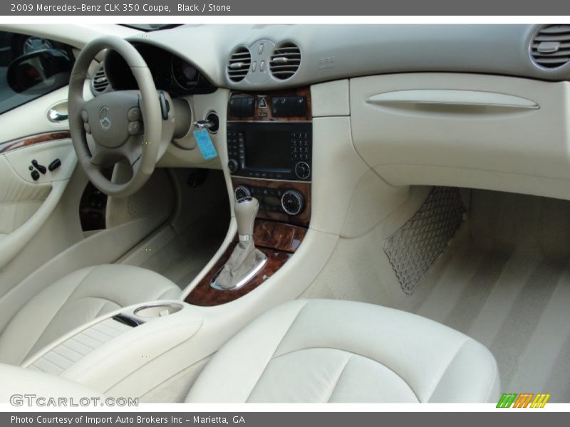 Black / Stone 2009 Mercedes-Benz CLK 350 Coupe