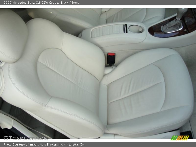 Black / Stone 2009 Mercedes-Benz CLK 350 Coupe