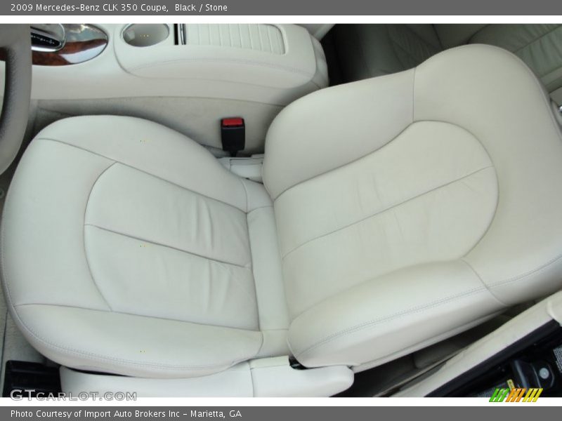 Black / Stone 2009 Mercedes-Benz CLK 350 Coupe