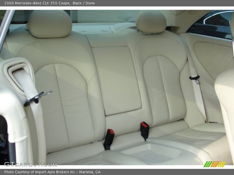 Black / Stone 2009 Mercedes-Benz CLK 350 Coupe