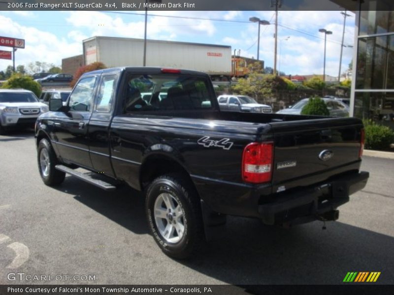 Black / Medium Dark Flint 2006 Ford Ranger XLT SuperCab 4x4