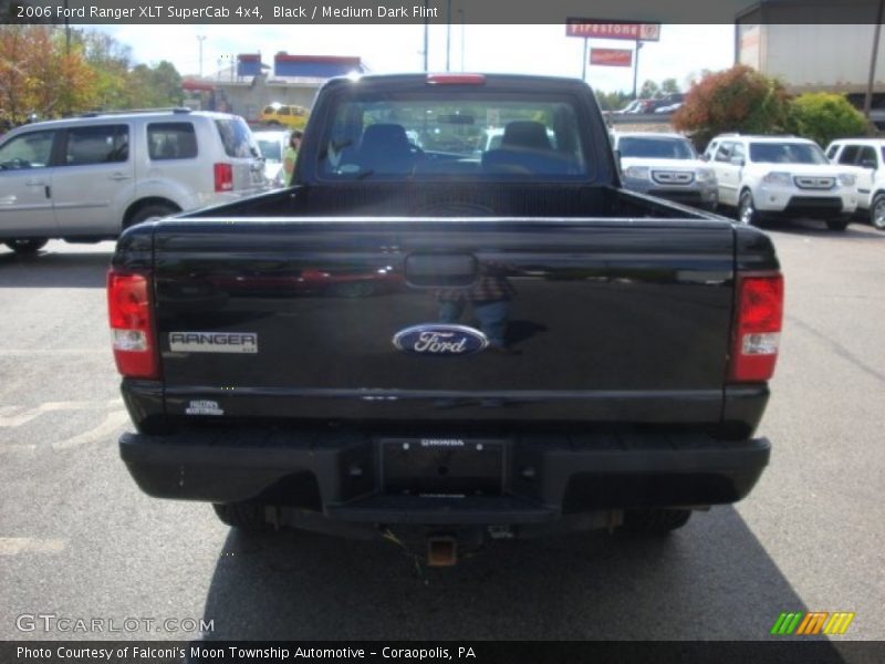 Black / Medium Dark Flint 2006 Ford Ranger XLT SuperCab 4x4