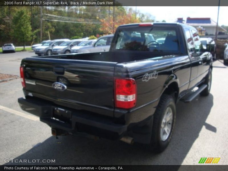 Black / Medium Dark Flint 2006 Ford Ranger XLT SuperCab 4x4