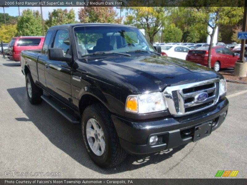 Black / Medium Dark Flint 2006 Ford Ranger XLT SuperCab 4x4