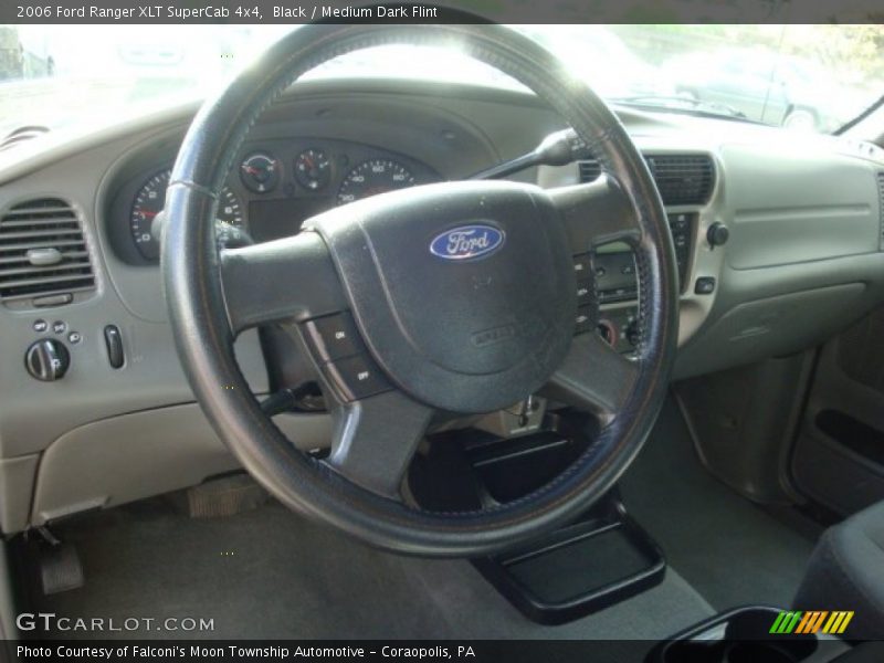 Black / Medium Dark Flint 2006 Ford Ranger XLT SuperCab 4x4