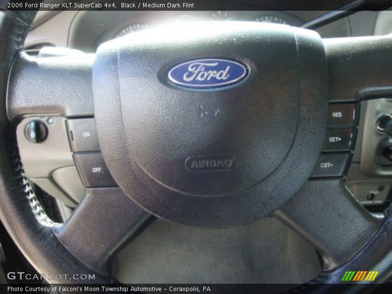 Black / Medium Dark Flint 2006 Ford Ranger XLT SuperCab 4x4