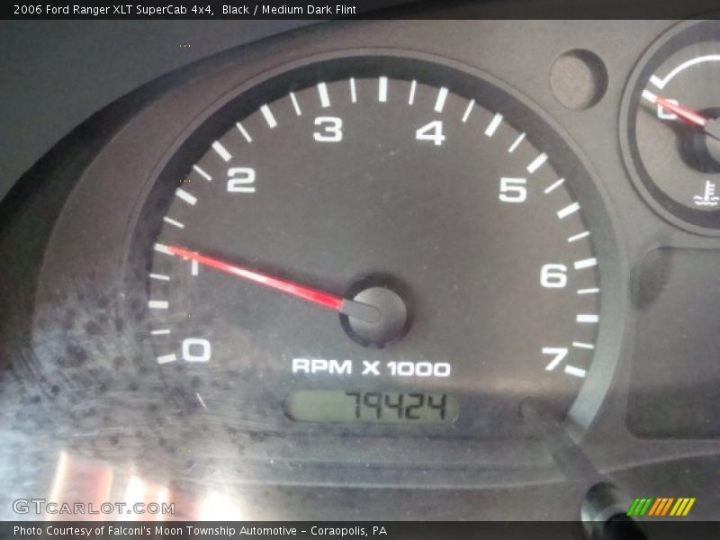 Black / Medium Dark Flint 2006 Ford Ranger XLT SuperCab 4x4