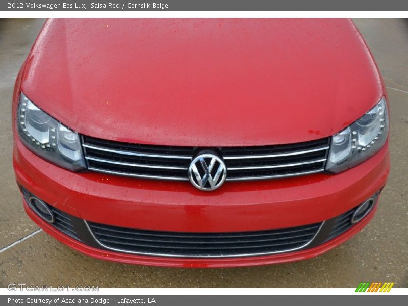 Salsa Red / Cornsilk Beige 2012 Volkswagen Eos Lux