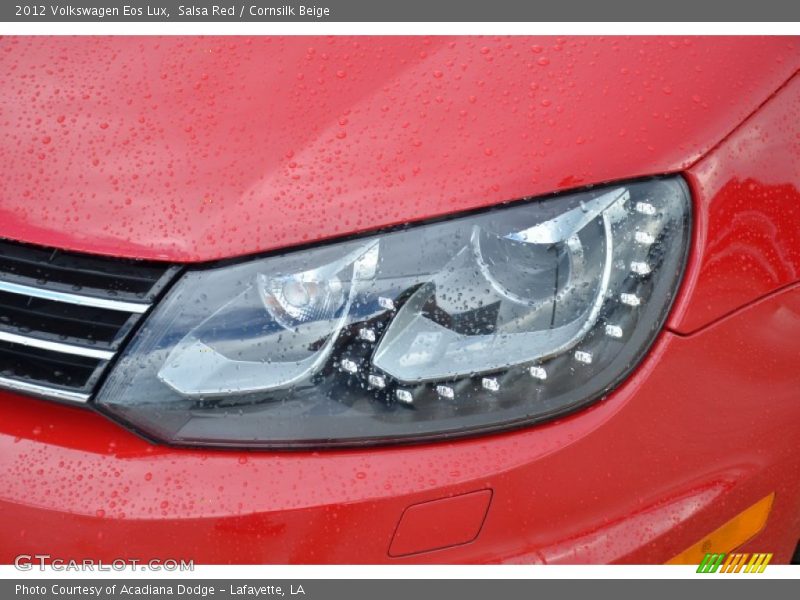 Salsa Red / Cornsilk Beige 2012 Volkswagen Eos Lux