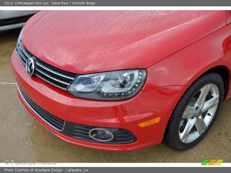 Salsa Red / Cornsilk Beige 2012 Volkswagen Eos Lux