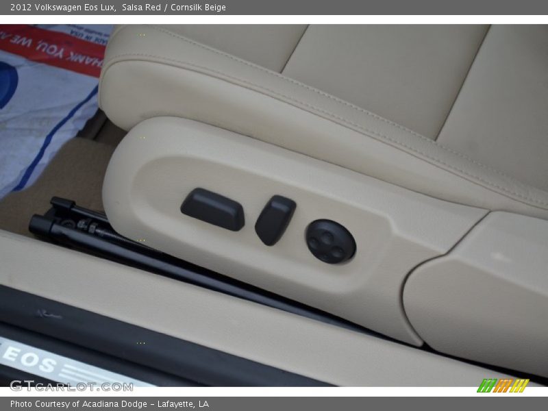 Salsa Red / Cornsilk Beige 2012 Volkswagen Eos Lux