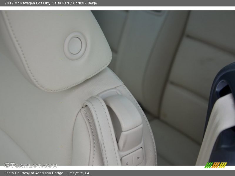 Salsa Red / Cornsilk Beige 2012 Volkswagen Eos Lux