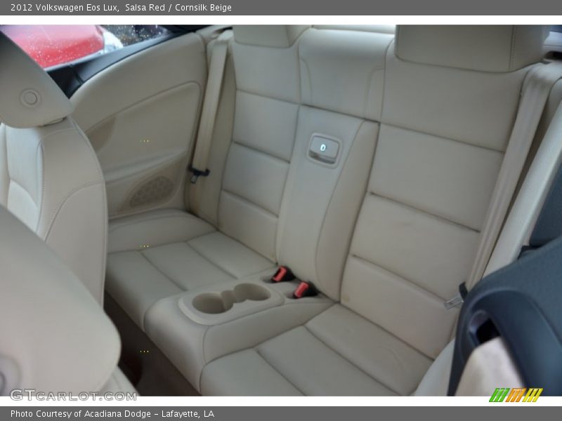 Salsa Red / Cornsilk Beige 2012 Volkswagen Eos Lux