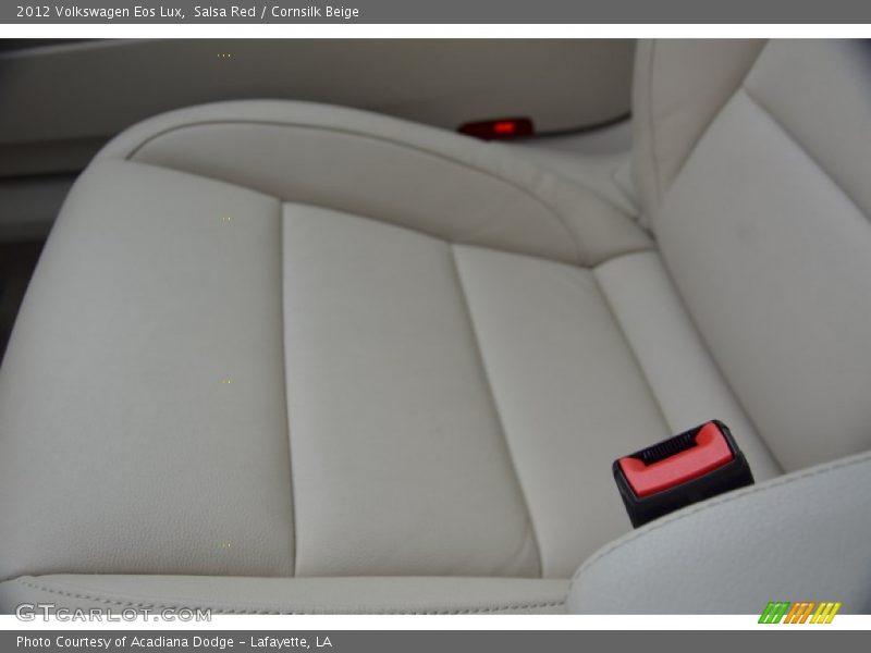 Salsa Red / Cornsilk Beige 2012 Volkswagen Eos Lux