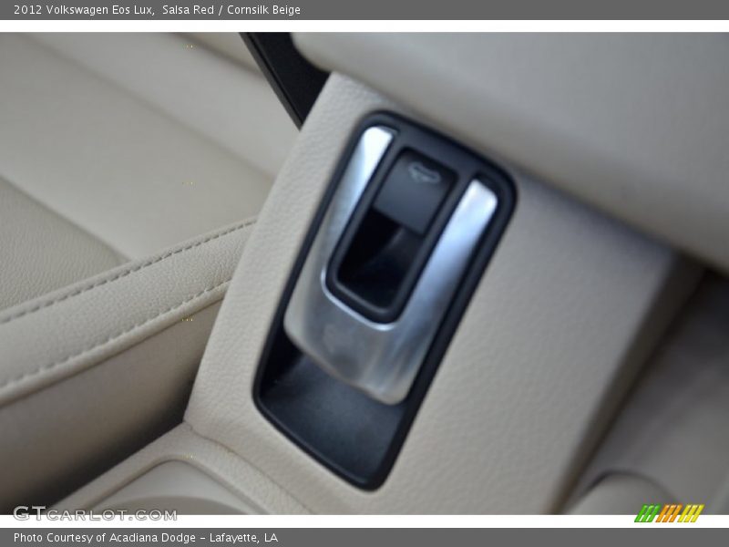Salsa Red / Cornsilk Beige 2012 Volkswagen Eos Lux