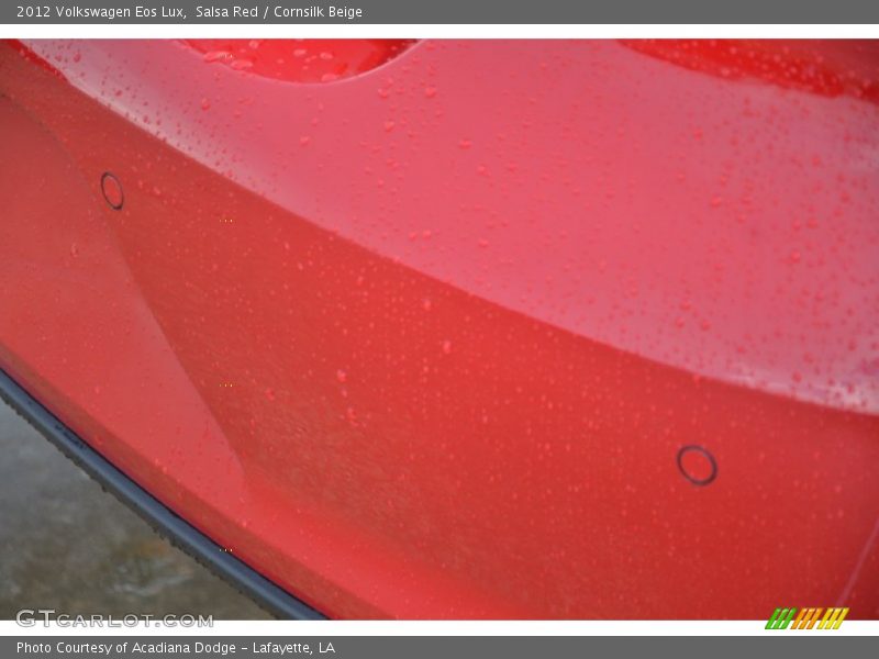 Salsa Red / Cornsilk Beige 2012 Volkswagen Eos Lux