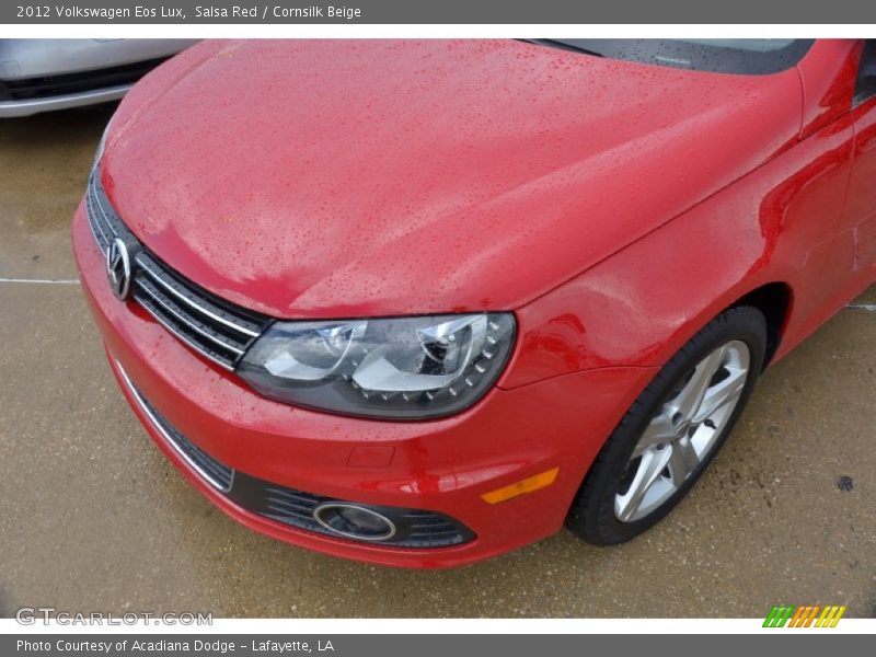 Salsa Red / Cornsilk Beige 2012 Volkswagen Eos Lux