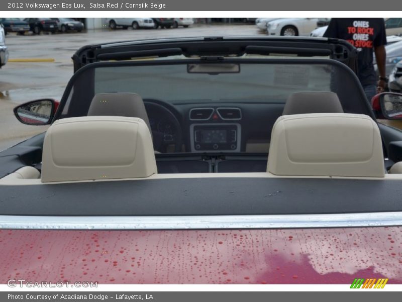 Salsa Red / Cornsilk Beige 2012 Volkswagen Eos Lux