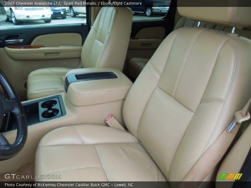 Sport Red Metallic / Ebony/Light Cashmere 2007 Chevrolet Avalanche LTZ