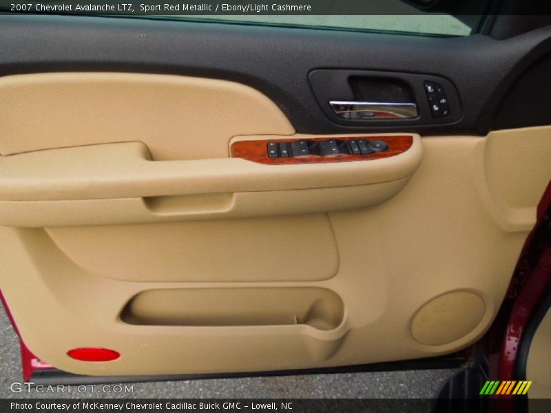 Sport Red Metallic / Ebony/Light Cashmere 2007 Chevrolet Avalanche LTZ