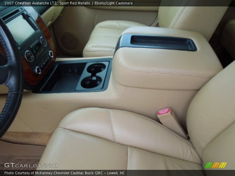 Sport Red Metallic / Ebony/Light Cashmere 2007 Chevrolet Avalanche LTZ