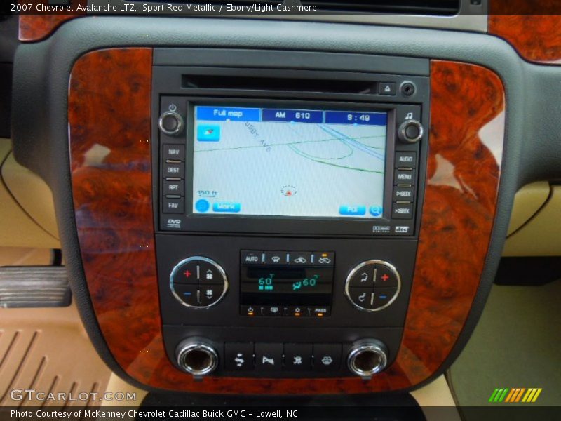 Sport Red Metallic / Ebony/Light Cashmere 2007 Chevrolet Avalanche LTZ