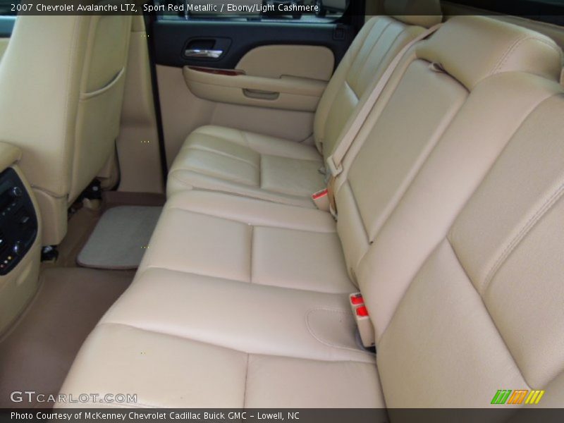Sport Red Metallic / Ebony/Light Cashmere 2007 Chevrolet Avalanche LTZ