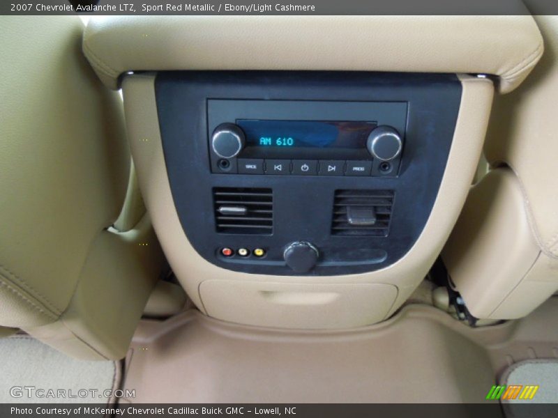 Sport Red Metallic / Ebony/Light Cashmere 2007 Chevrolet Avalanche LTZ