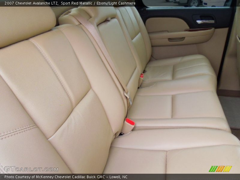 Sport Red Metallic / Ebony/Light Cashmere 2007 Chevrolet Avalanche LTZ