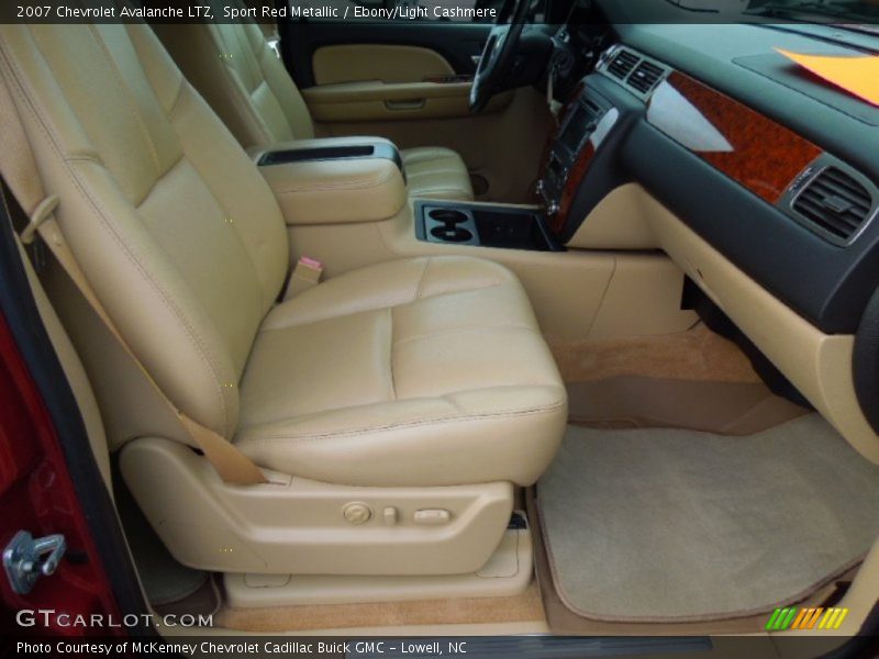 Sport Red Metallic / Ebony/Light Cashmere 2007 Chevrolet Avalanche LTZ