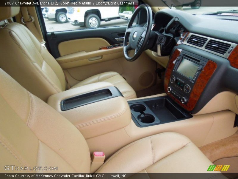 Sport Red Metallic / Ebony/Light Cashmere 2007 Chevrolet Avalanche LTZ