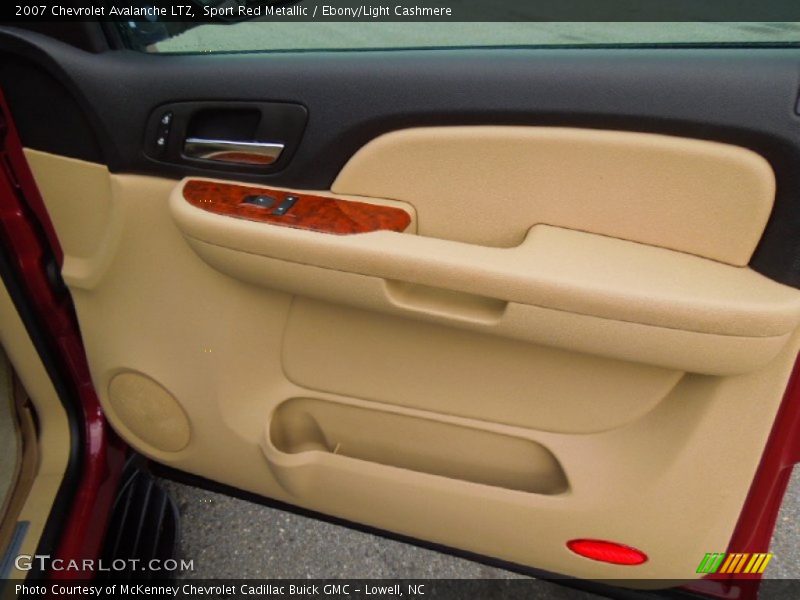 Sport Red Metallic / Ebony/Light Cashmere 2007 Chevrolet Avalanche LTZ