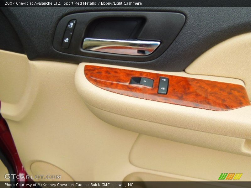 Sport Red Metallic / Ebony/Light Cashmere 2007 Chevrolet Avalanche LTZ