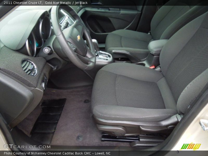 Gold Mist Metallic / Jet Black 2011 Chevrolet Cruze LT