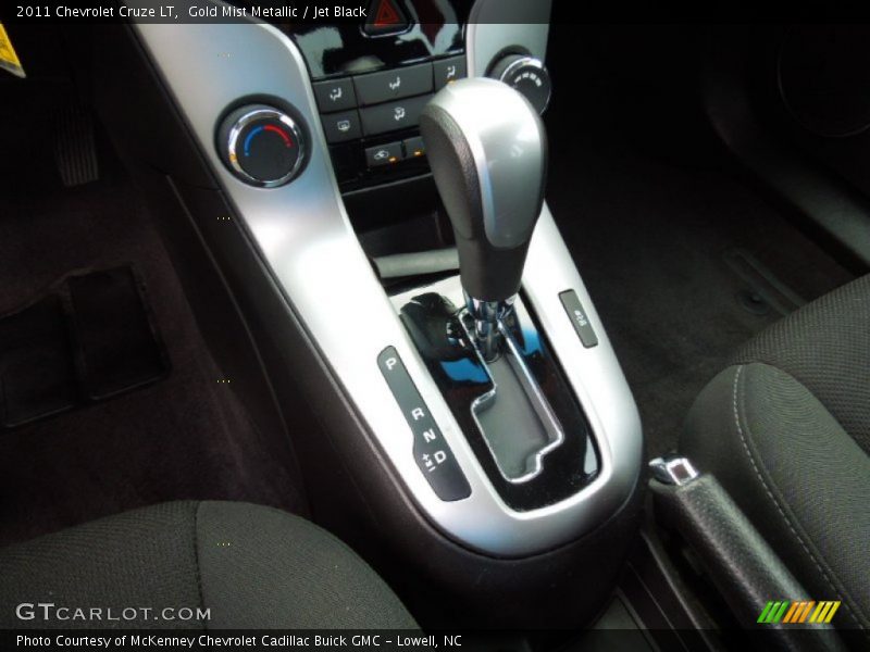 Gold Mist Metallic / Jet Black 2011 Chevrolet Cruze LT