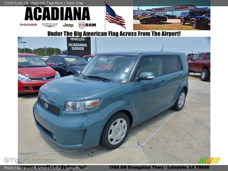 Hypnotic Teal Mica / Dark Gray 2009 Scion xB