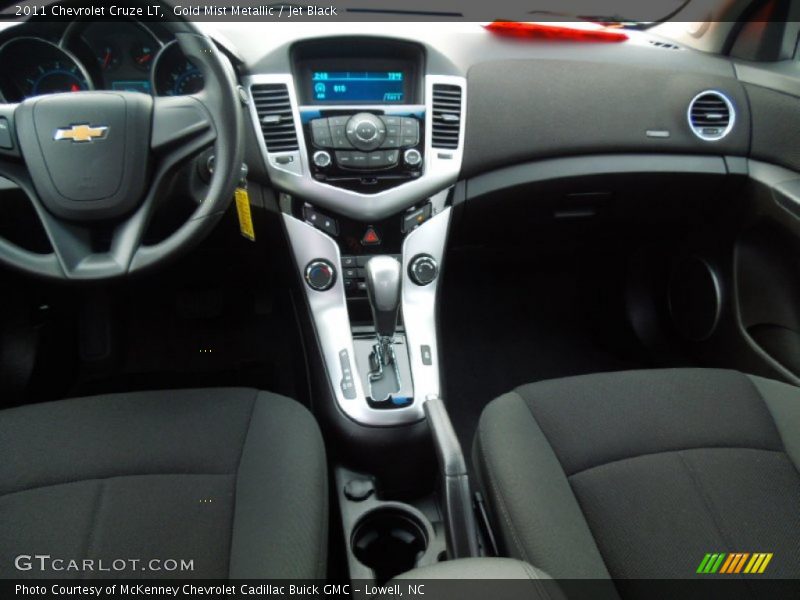 Gold Mist Metallic / Jet Black 2011 Chevrolet Cruze LT