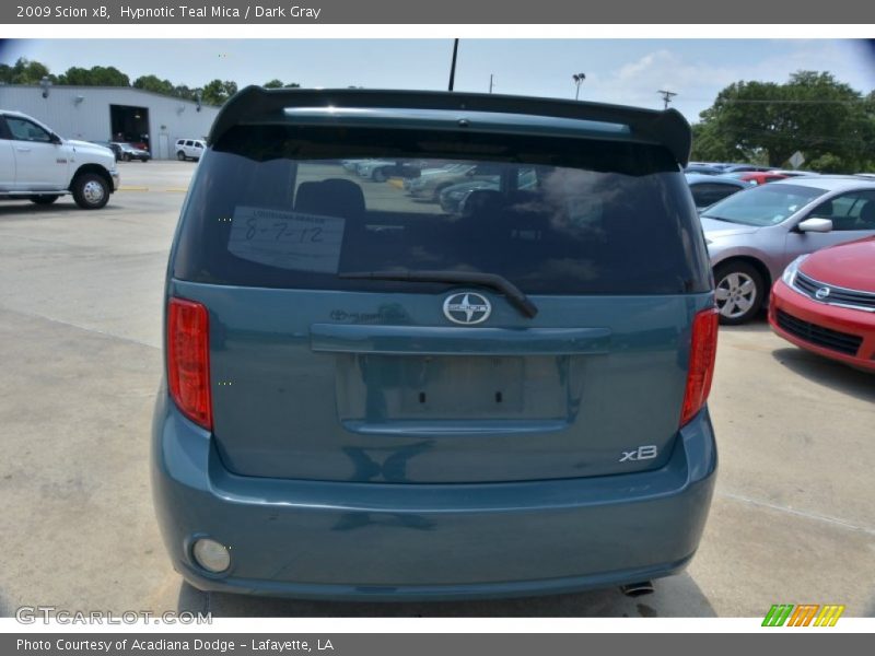 Hypnotic Teal Mica / Dark Gray 2009 Scion xB