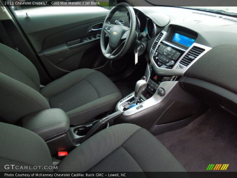 Gold Mist Metallic / Jet Black 2011 Chevrolet Cruze LT