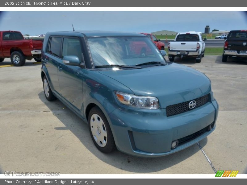 Hypnotic Teal Mica / Dark Gray 2009 Scion xB