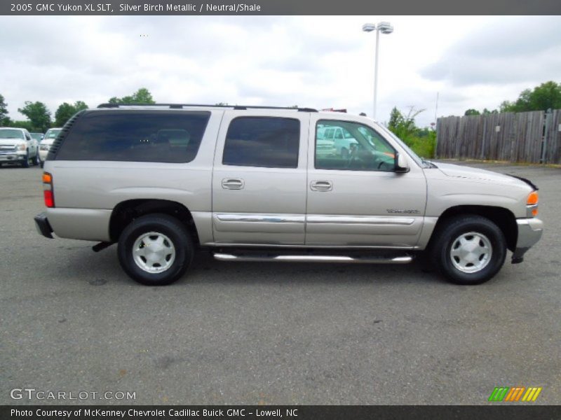 Silver Birch Metallic / Neutral/Shale 2005 GMC Yukon XL SLT