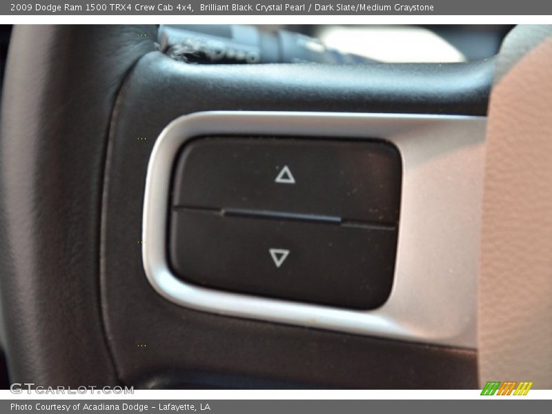 Brilliant Black Crystal Pearl / Dark Slate/Medium Graystone 2009 Dodge Ram 1500 TRX4 Crew Cab 4x4