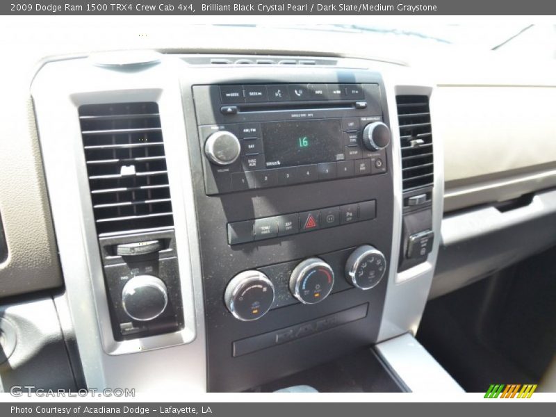 Brilliant Black Crystal Pearl / Dark Slate/Medium Graystone 2009 Dodge Ram 1500 TRX4 Crew Cab 4x4