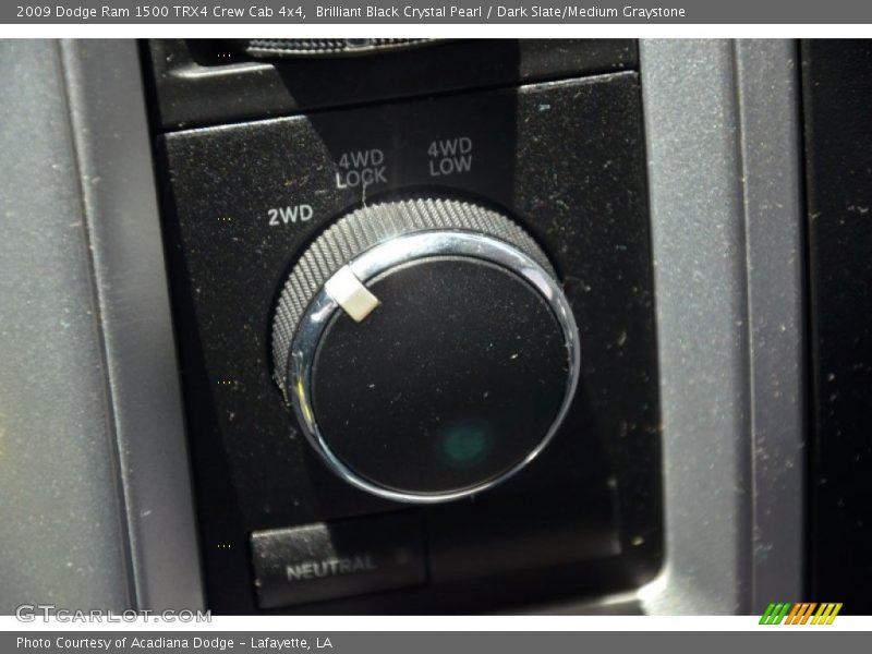 Brilliant Black Crystal Pearl / Dark Slate/Medium Graystone 2009 Dodge Ram 1500 TRX4 Crew Cab 4x4