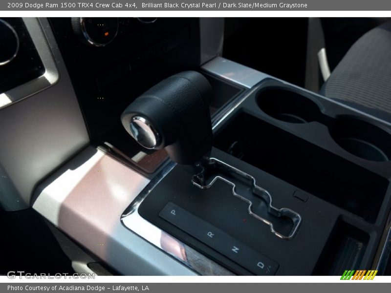 Brilliant Black Crystal Pearl / Dark Slate/Medium Graystone 2009 Dodge Ram 1500 TRX4 Crew Cab 4x4