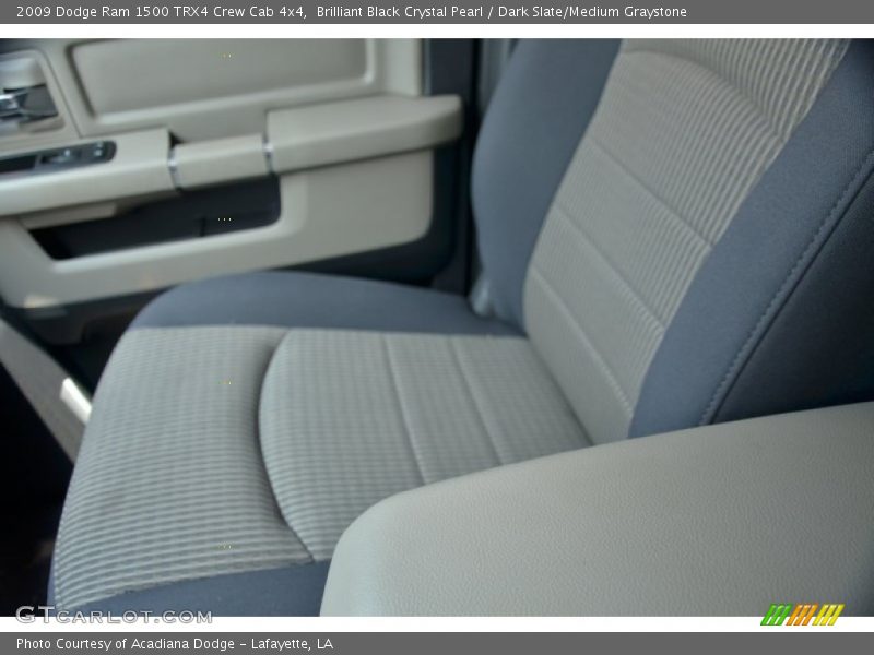 Brilliant Black Crystal Pearl / Dark Slate/Medium Graystone 2009 Dodge Ram 1500 TRX4 Crew Cab 4x4