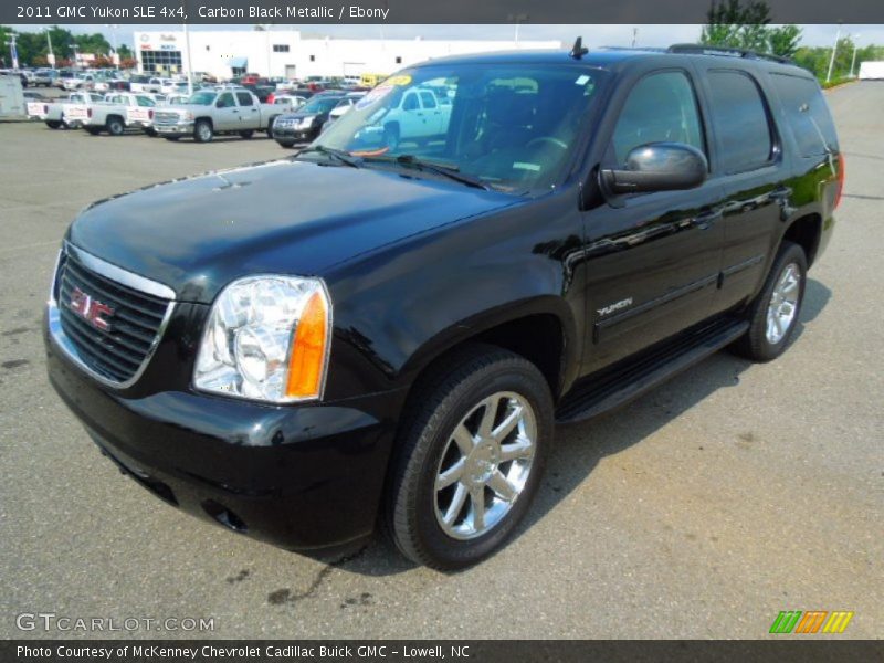Carbon Black Metallic / Ebony 2011 GMC Yukon SLE 4x4